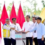 Jokowi Resmikan Groundbreaking Kantor Baru Bank BTN di IKN
